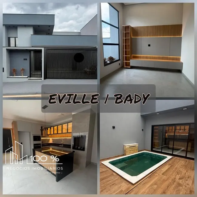 Foto 1 de Casa com 3 quartos à venda, 140m2 em Bady Bassitt - SP