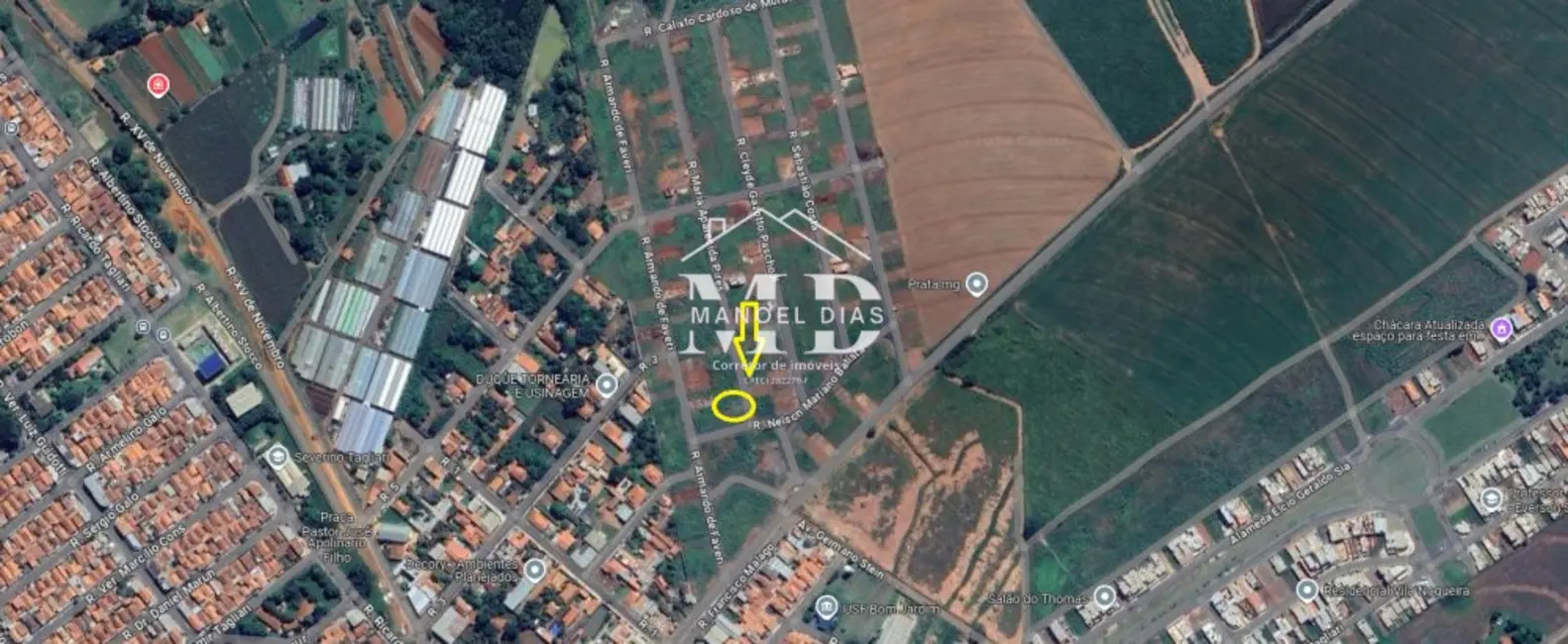 Foto 1 de Terreno / Lote à venda, 200m2 em Artur Nogueira - SP