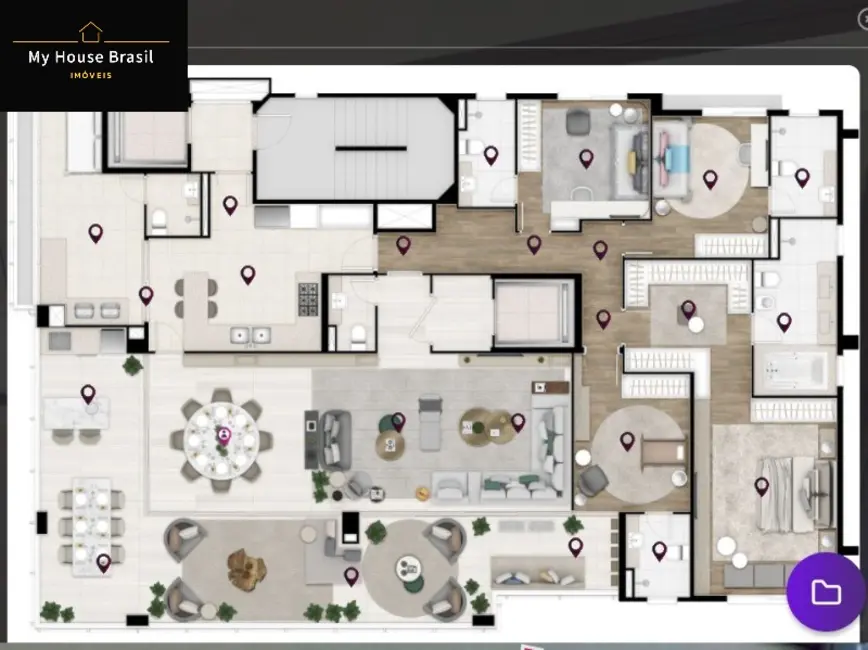Foto 2 de Apartamento com 4 quartos à venda, 255m2 em Santana, São Paulo - SP