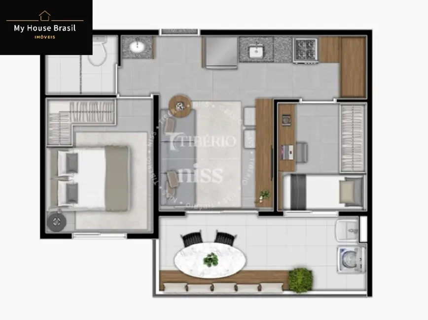 Apartamento com 2 quartos à venda, 41m2 em Lauzane Paulista, São Paulo - SP - imagem 2 Foto 2 de Apartamento com 2 quartos à venda, 41m2 em Lauzane Paulista, São Paulo - SP