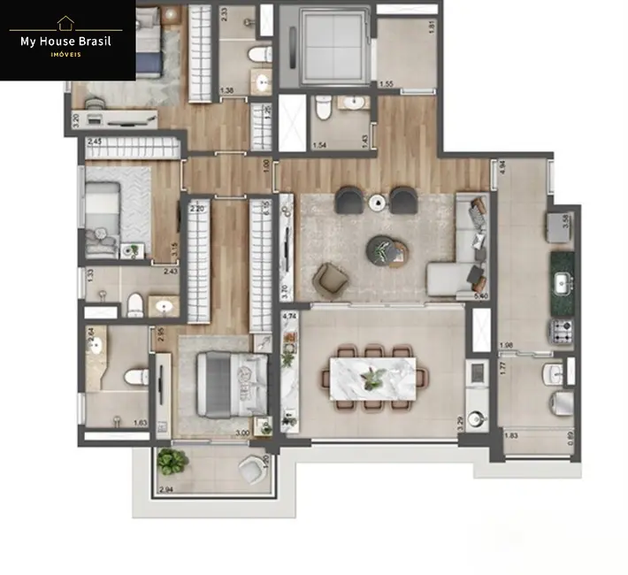 Foto 1 de Apartamento com 3 quartos à venda, 129m2 em Tucuruvi, São Paulo - SP