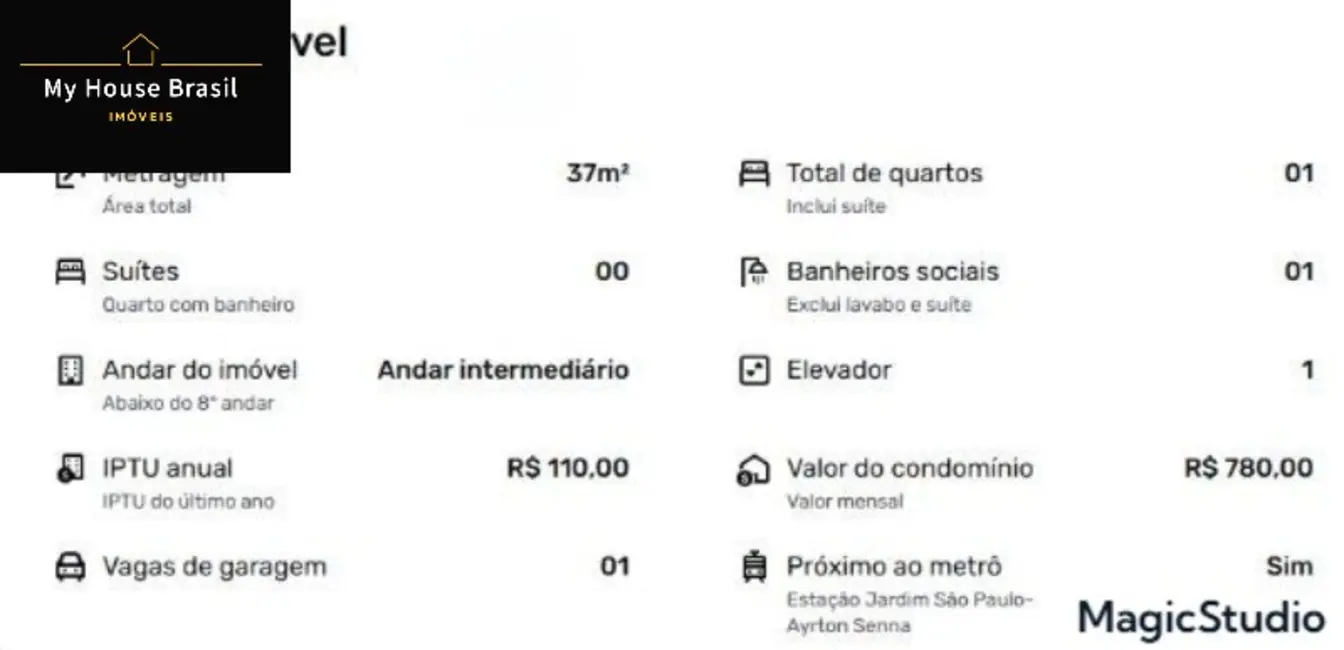 Foto 6 de Apartamento com 1 quarto à venda, 37m2 em Santana, São Paulo - SP