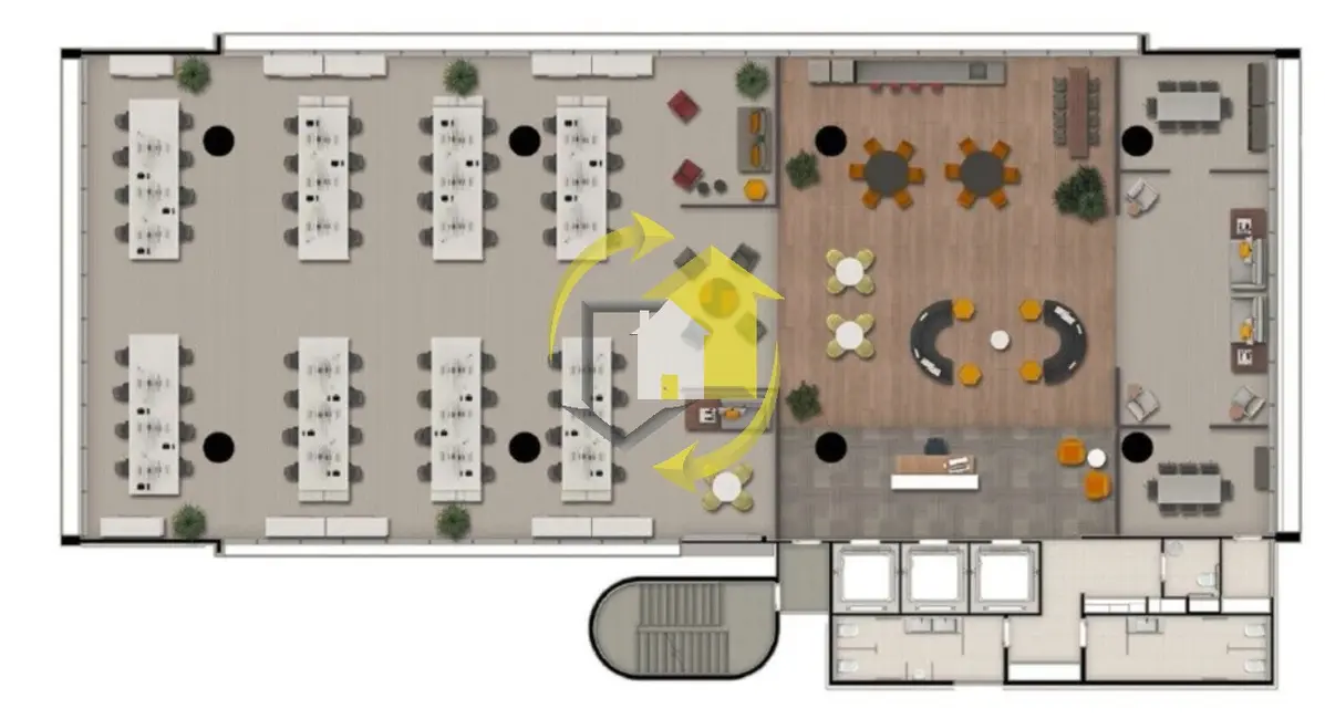 Foto 7 de Sala Comercial para alugar, 779m2 em Pinheiros, São Paulo - SP