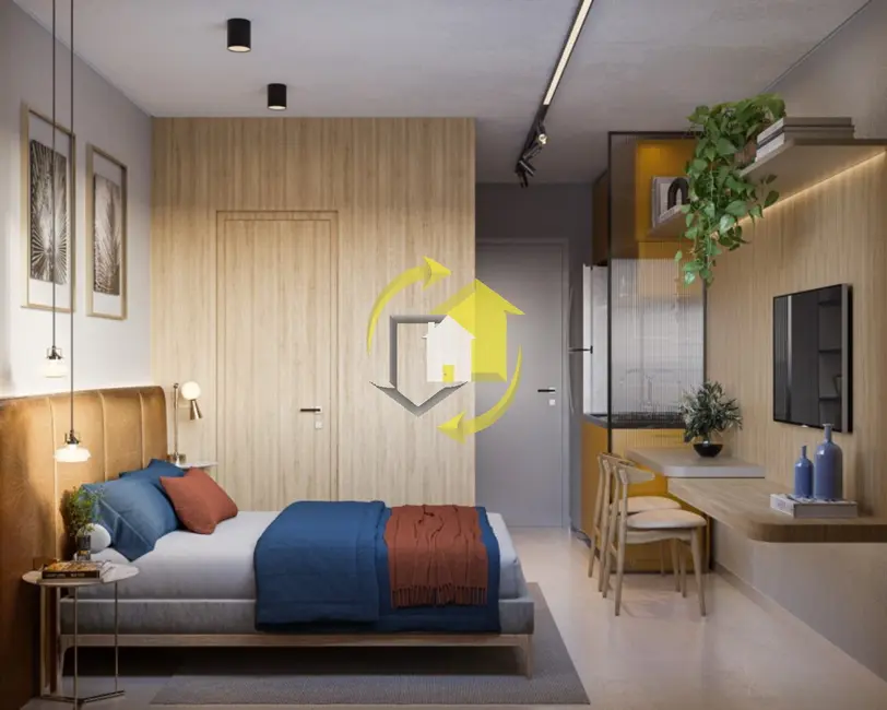 Foto 3 de Loft / Flat com 1 quarto à venda, 17m2 em Tatuapé, São Paulo - SP