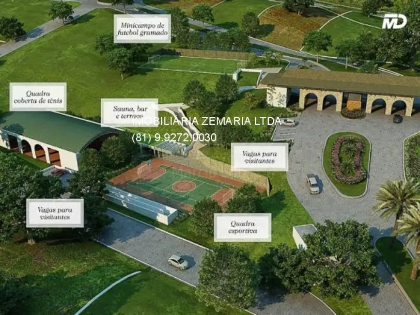 Foto 2 de Terreno / Lote à venda, 1500m2 em Ebenezer, Gravata - PE