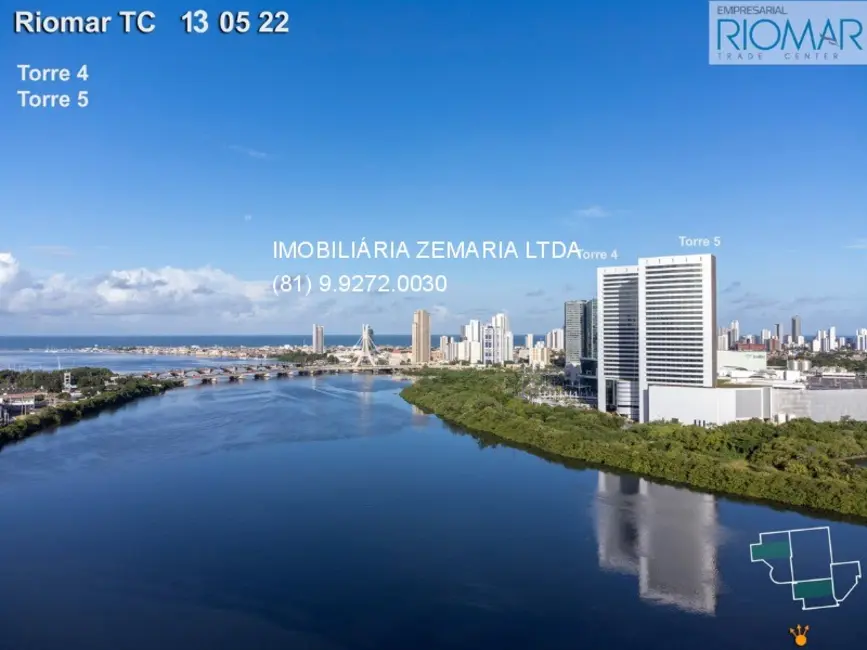 Foto 3 de Sala Comercial com 2 quartos à venda e para alugar, 29m2 em Pina, Recife - PE