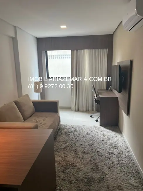 Foto 1 de Apartamento com 1 quarto à venda e para alugar, 33m2 em Pina, Recife - PE
