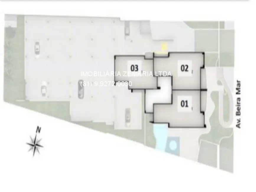 Foto 2 de Apartamento com 3 quartos à venda, 100m2 em Recife - PE