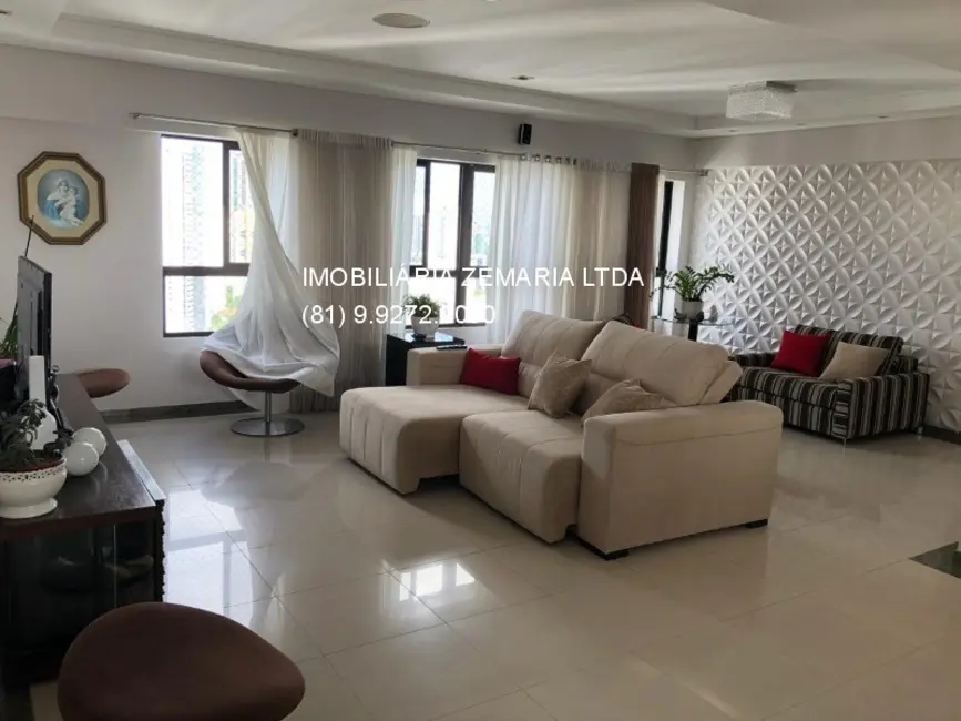 Foto 4 de Apartamento com 5 quartos à venda, 374m2 em Casa Forte, Recife - PE