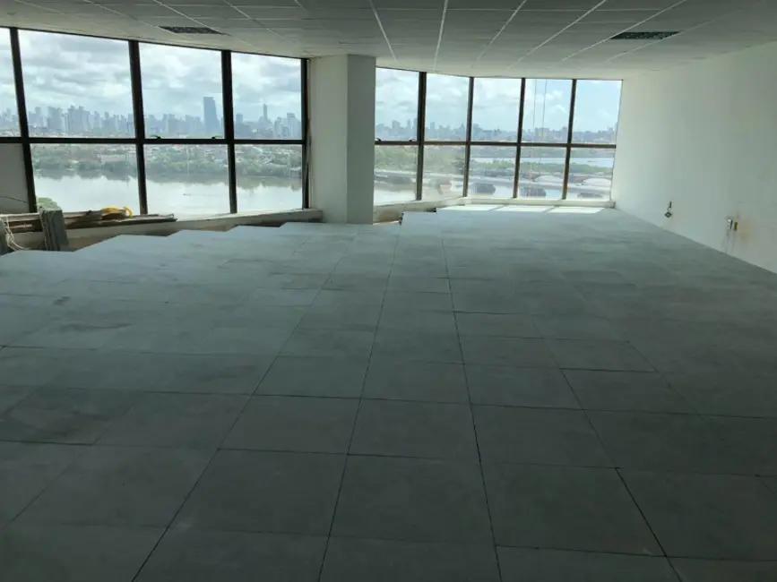 Foto 2 de Sala Comercial para alugar, 159m2 em Pina, Recife - PE