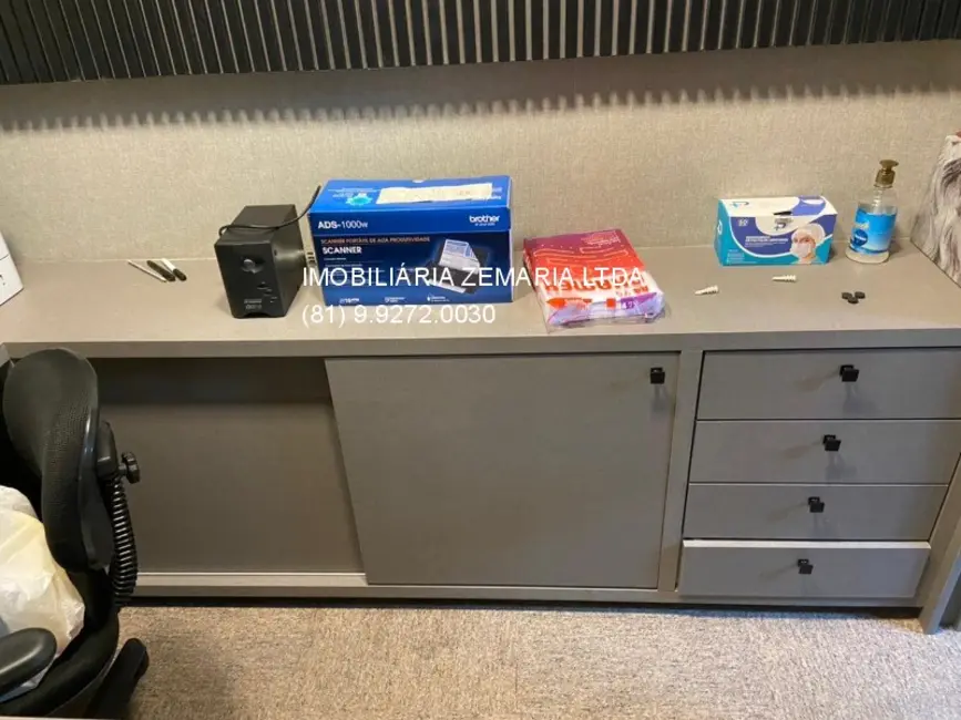 Foto 3 de Sala Comercial para alugar, 46m2 em Pina, Recife - PE