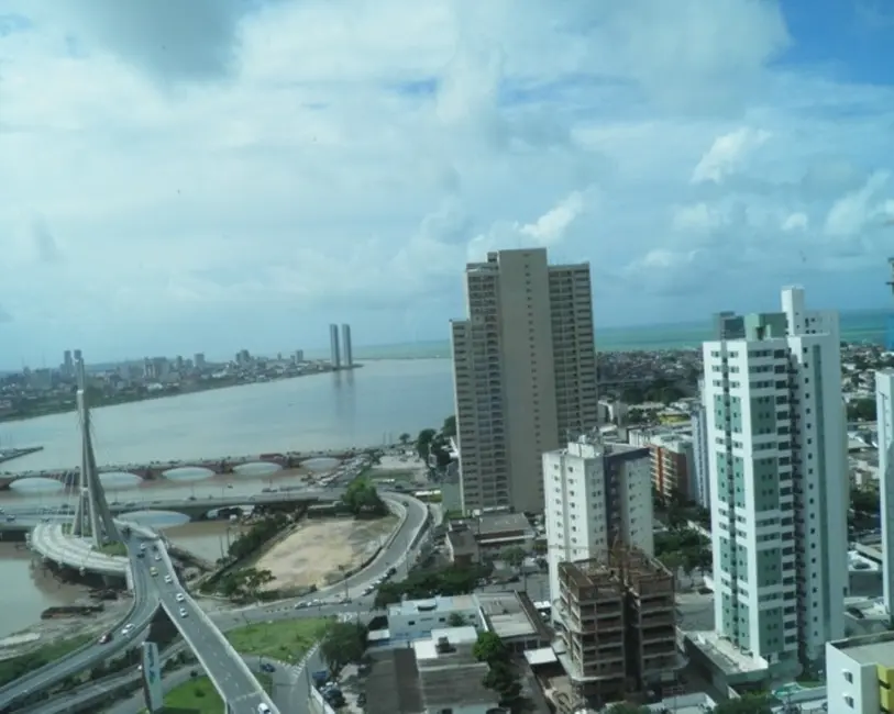 Foto 1 de Sala Comercial com 1 quarto para alugar, 36m2 em Pina, Recife - PE