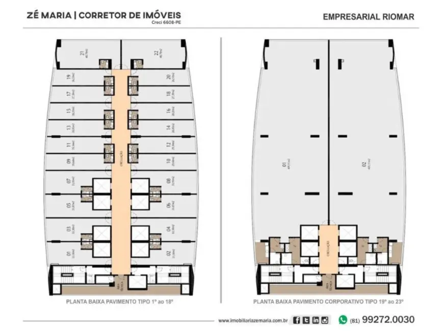 Foto 2 de Sala Comercial à venda e para alugar, 29m2 em Pina, Recife - PE