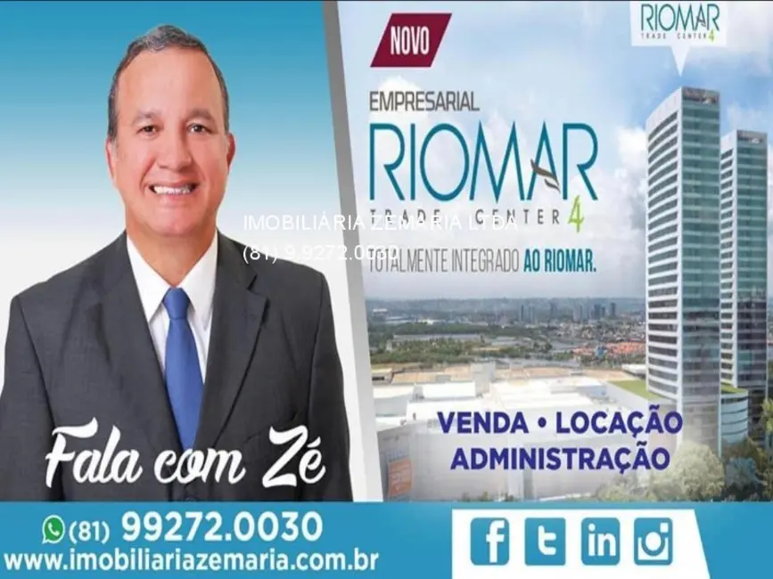 Foto 1 de Sala Comercial à venda, 401m2 em Pina, Recife - PE