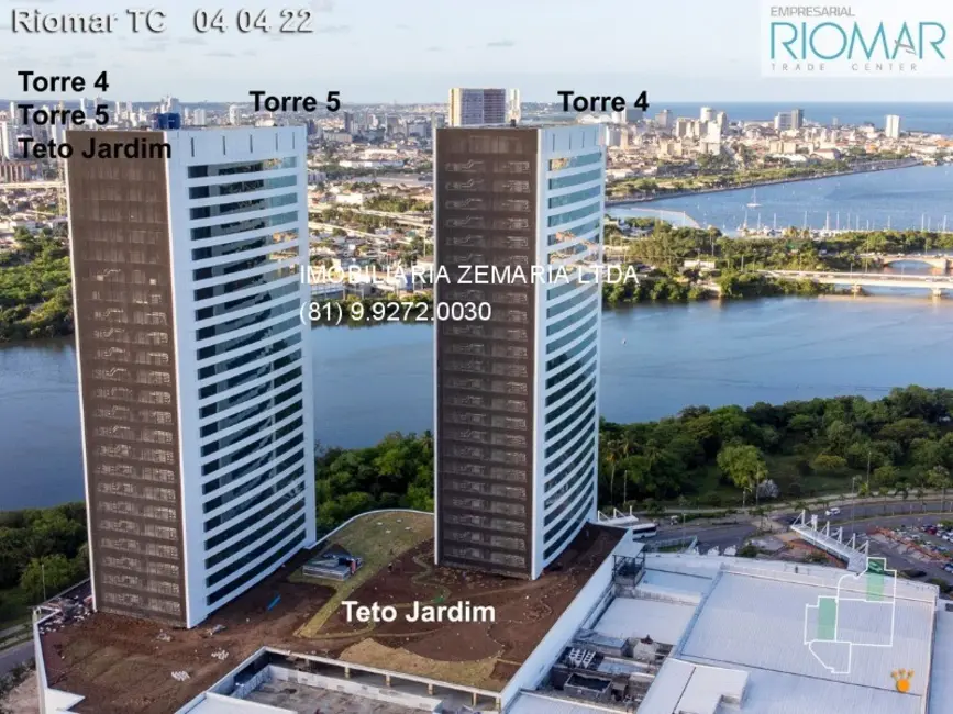 Foto 2 de Sala Comercial à venda e para alugar, 33m2 em Pina, Recife - PE