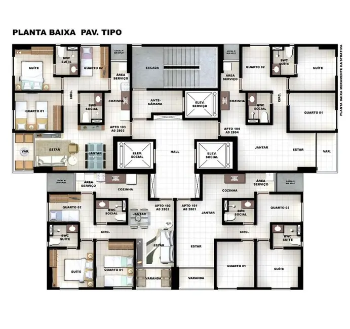 Foto 3 de Apartamento com 3 quartos à venda, 59m2 em Prado, Recife - PE