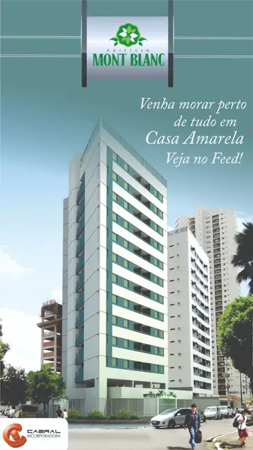 Apartamento com 2 quartos à venda e para alugar, 68m2 em Casa Amarela, Recife - PE - imagem 4 Foto 4 de Apartamento com 2 quartos à venda e para alugar, 68m2 em Casa Amarela, Recife - PE