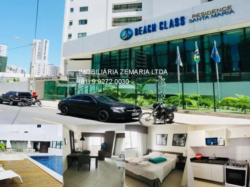 Foto 1 de Apartamento com 1 quarto à venda, 28m2 em Boa Viagem, Recife - PE