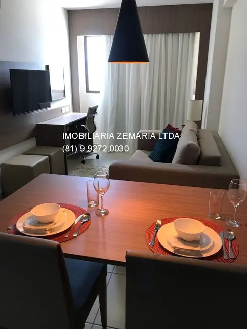 Foto 1 de Apartamento com 1 quarto à venda, 33m2 em Pina, Recife - PE