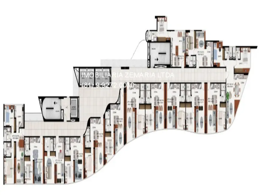 Foto 2 de Apartamento com 1 quarto à venda, 36m2 em São José, Recife - PE
