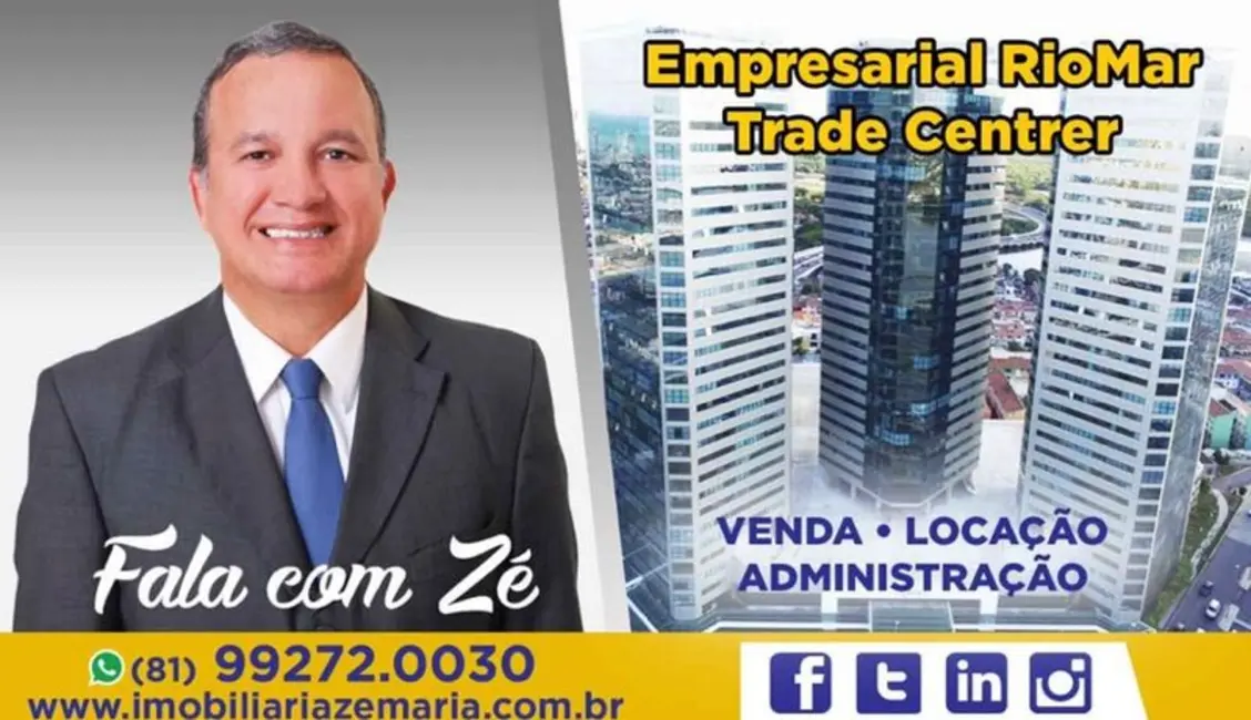 Foto 6 de Apartamento com 1 quarto à venda, 36m2 em São José, Recife - PE