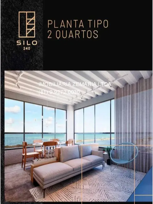 Foto 4 de Apartamento com 2 quartos à venda, 61m2 em Recife, Recife - PE