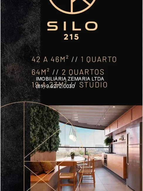 Apartamento com 1 quarto à venda, 22m2 em Recife, Recife - PE - imagem 2 Foto 2 de Apartamento com 1 quarto à venda, 22m2 em Recife, Recife - PE