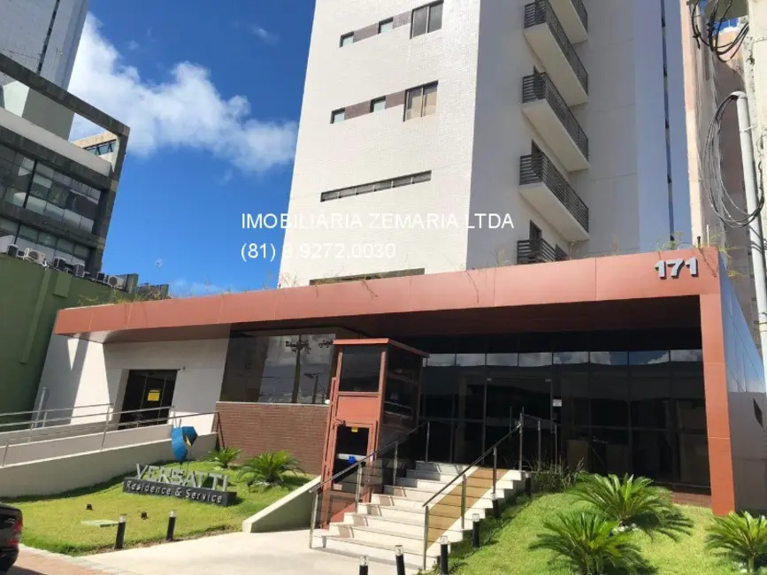 Foto 1 de Apartamento com 1 quarto à venda, 46m2 em Paissandu, Recife - PE
