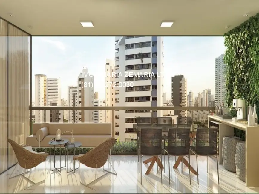 Foto 4 de Apartamento com 4 quartos à venda, 166m2 em Parnamirim, Recife - PE