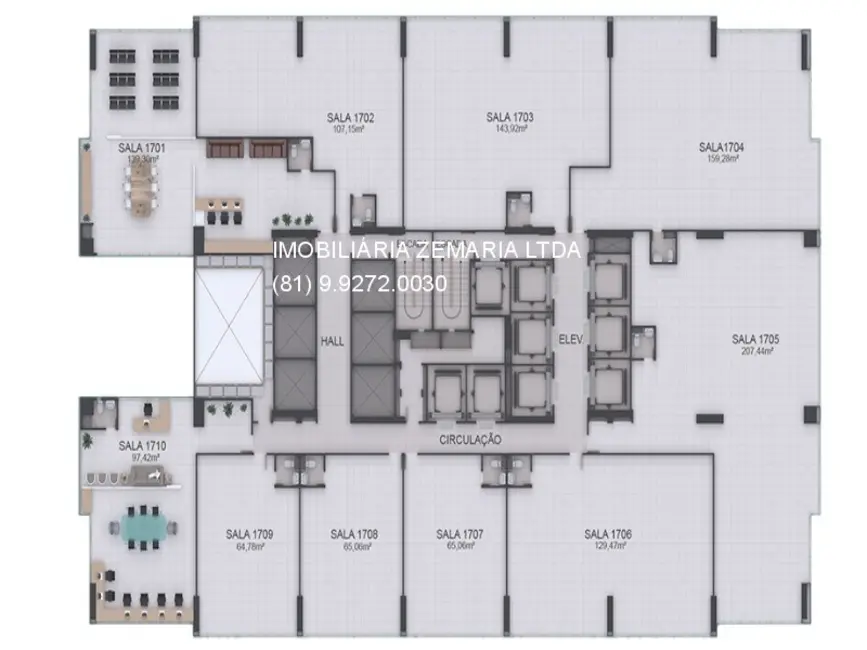 Foto 9 de Sala Comercial à venda, 73m2 em Boa Viagem, Recife - PE