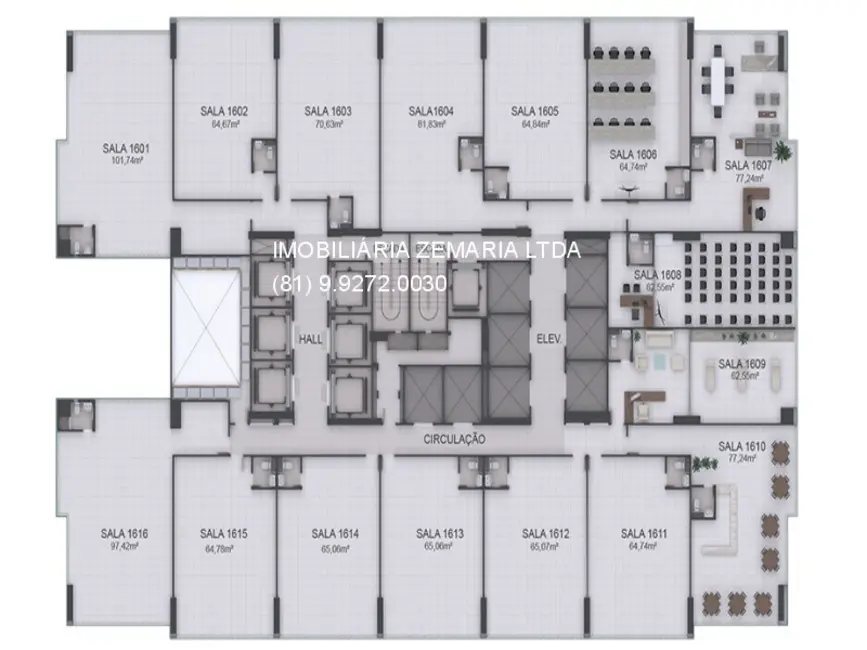 Foto 8 de Sala Comercial à venda, 73m2 em Boa Viagem, Recife - PE