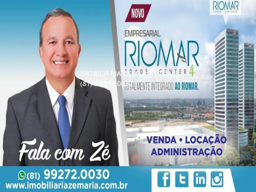 Foto 3 de Sala Comercial com 5 quartos à venda e para alugar, 29m2 em Pina, Recife - PE