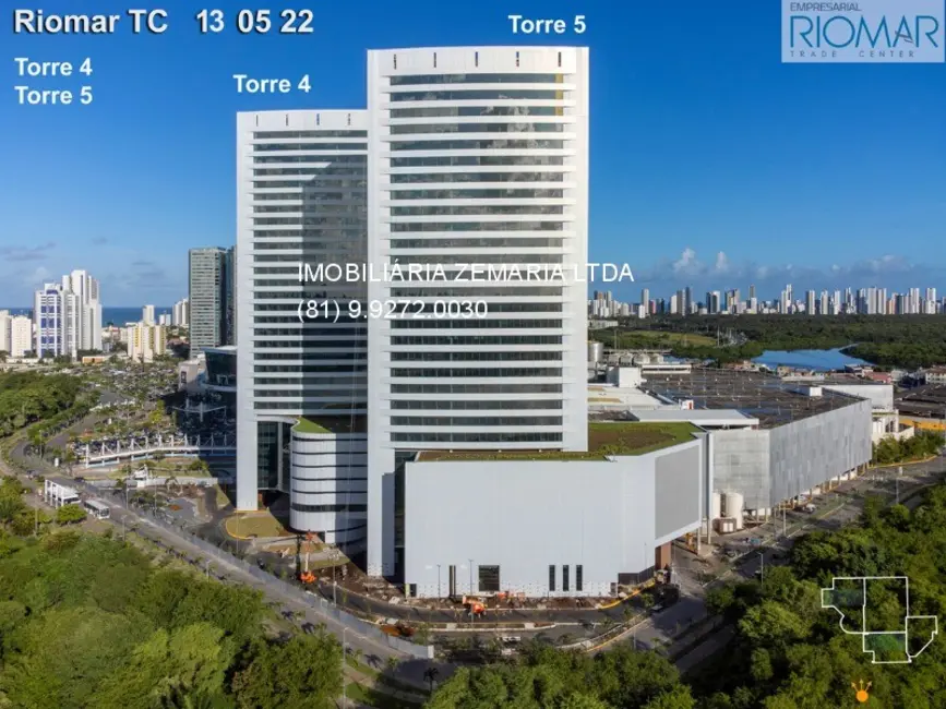 Foto 8 de Sala Comercial à venda e para alugar, 33m2 em Pina, Recife - PE