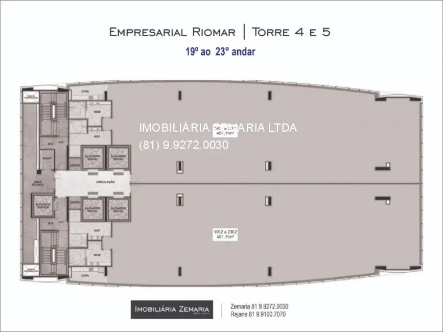 Foto 6 de Sala Comercial à venda e para alugar, 33m2 em Pina, Recife - PE