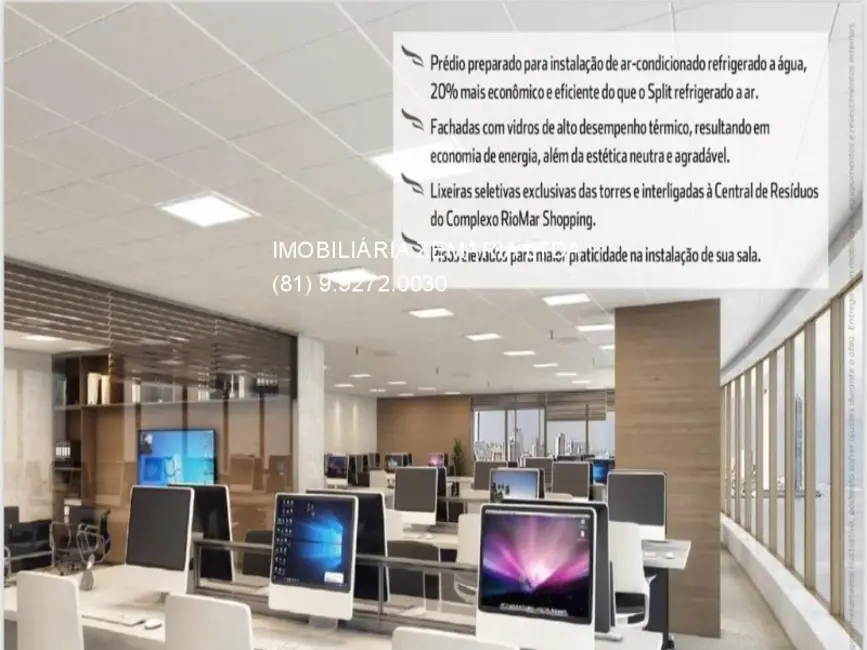 Foto 3 de Sala Comercial com 4 quartos à venda e para alugar, 42m2 em Pina, Recife - PE