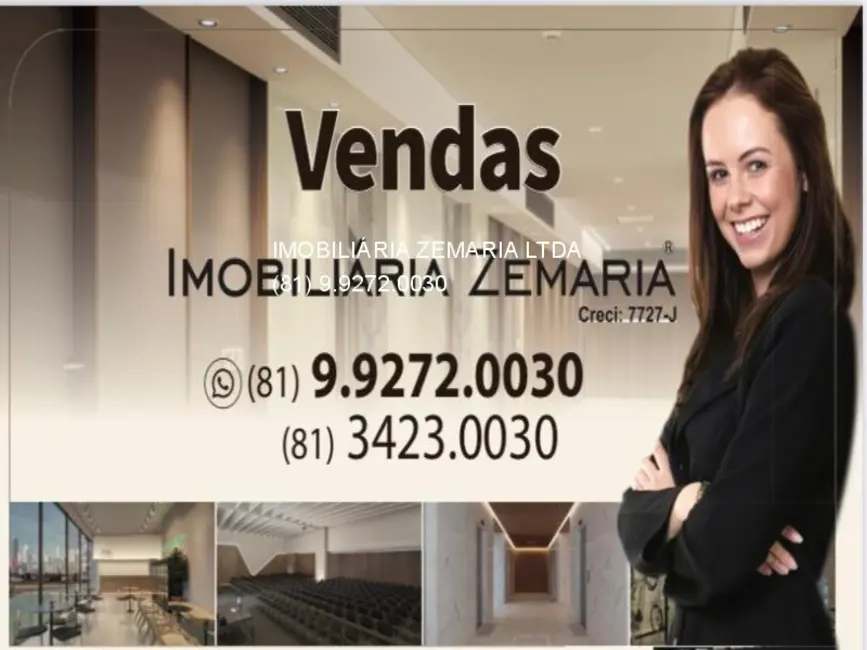 Foto 2 de Sala Comercial com 2 quartos à venda e para alugar, 34m2 em Pina, Recife - PE