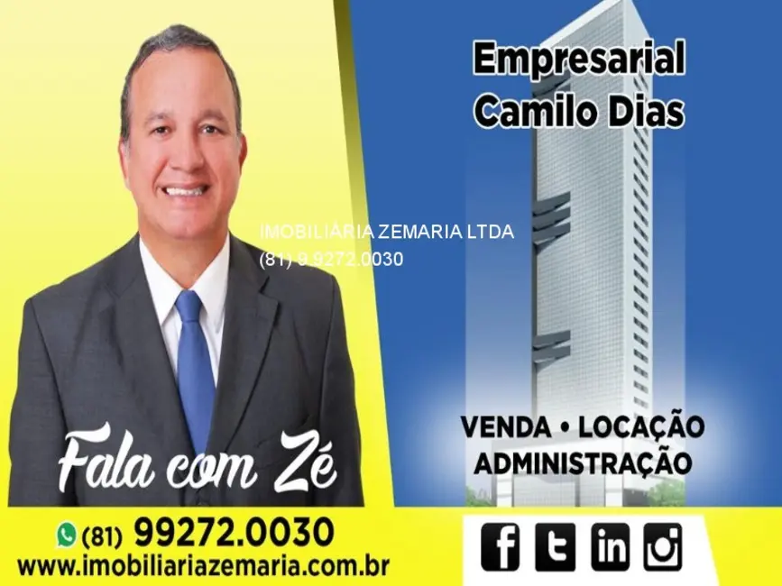 Foto 2 de Sala Comercial com 3 quartos à venda e para alugar, 29m2 em Pina, Recife - PE