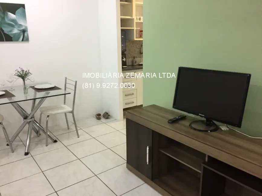 Foto 5 de Loft / Flat com 1 quarto à venda, 42m2 em Casa Forte, Recife - PE