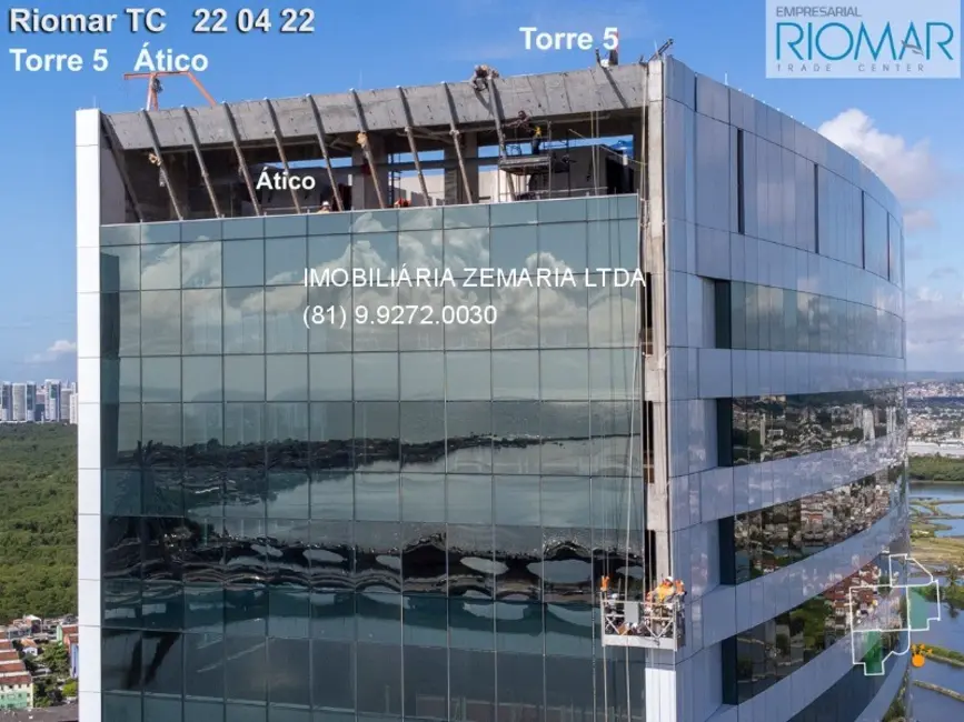 Foto 3 de Sala Comercial à venda e para alugar, 29m2 em Pina, Recife - PE