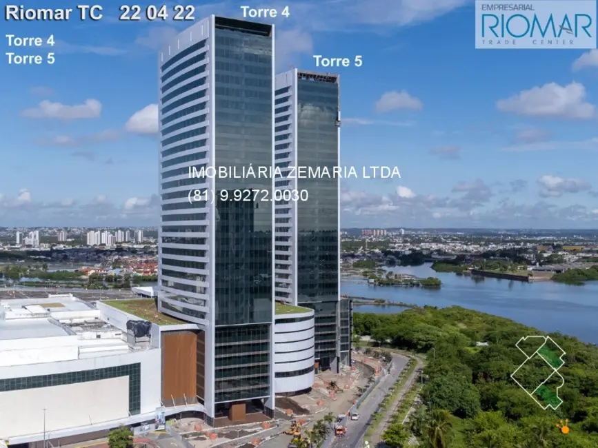 Foto 1 de Sala Comercial à venda e para alugar, 33m2 em Pina, Recife - PE