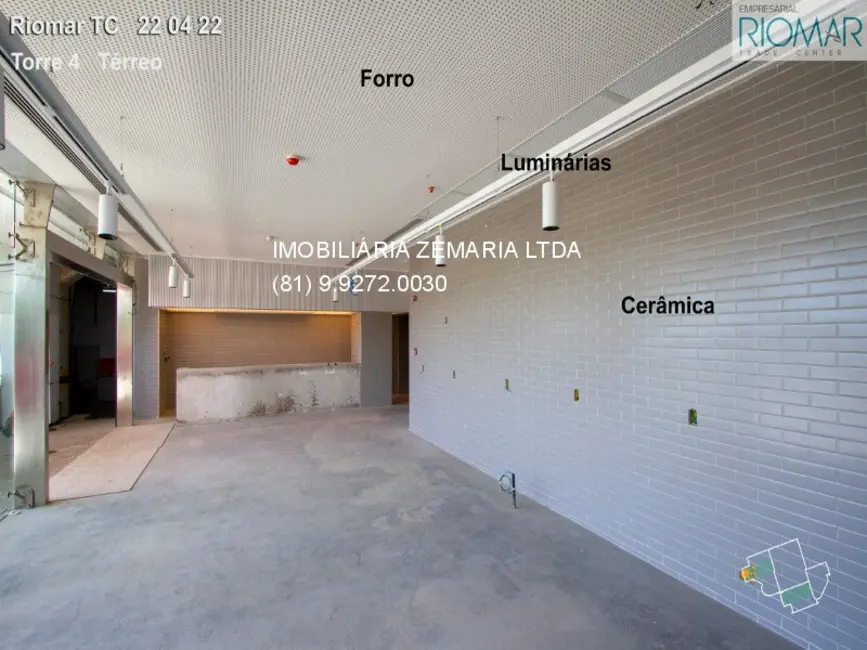 Foto 3 de Sala Comercial à venda e para alugar, 29m2 em Pina, Recife - PE