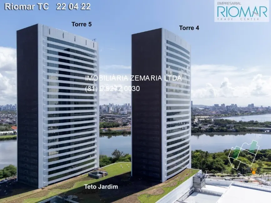 Foto 1 de Sala Comercial à venda e para alugar, 29m2 em Pina, Recife - PE