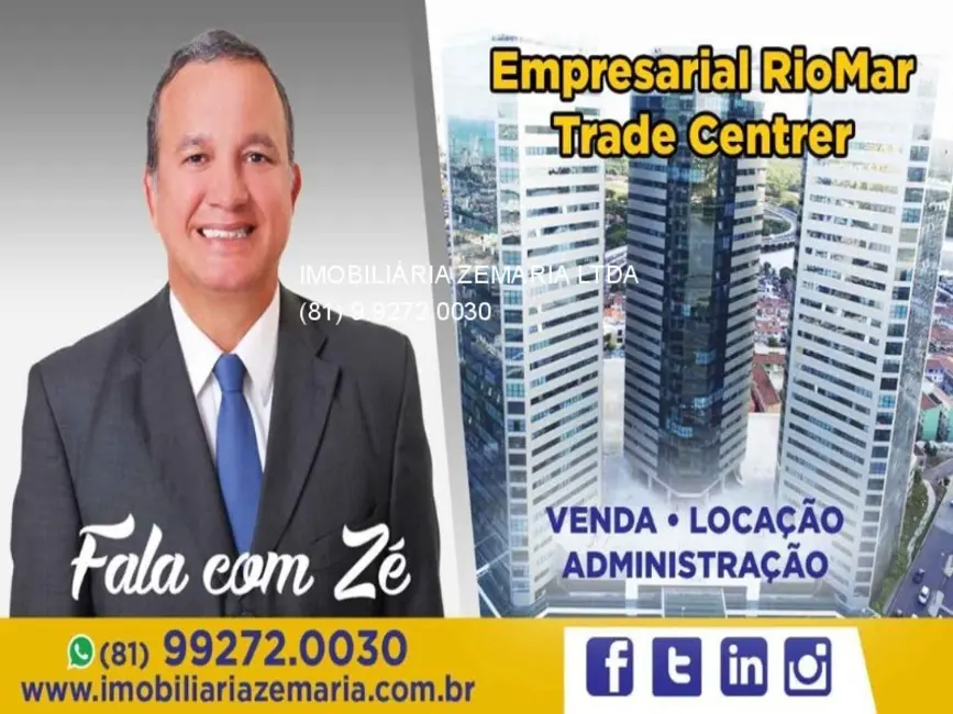 Foto 1 de Sala Comercial com 2 quartos à venda, 31m2 em Pina, Recife - PE