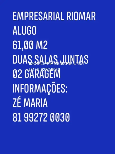 Foto 1 de Sala Comercial com 3 quartos à venda e para alugar, 10m2 em Pina, Recife - PE