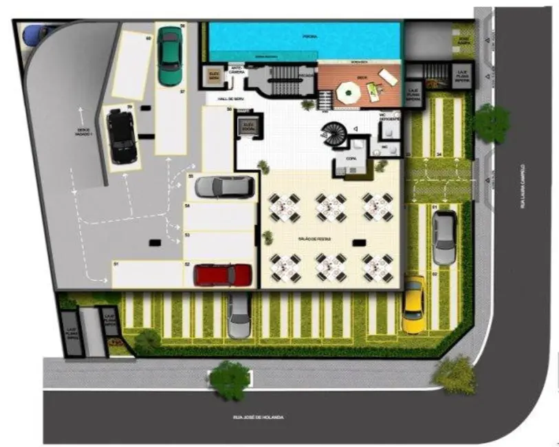 Foto 2 de Apartamento com 3 quartos à venda, 88m2 em Torre, Recife - PE