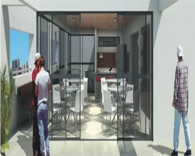 Foto 7 de Apartamento com 2 quartos à venda, 45m2 em Torre, Recife - PE