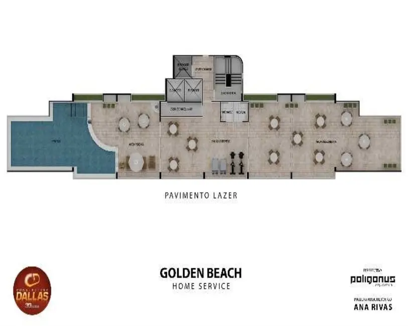 Apartamento com 2 quartos à venda, 43m2 em Boa Viagem, Recife - PE - imagem 6 Foto 6 de Apartamento com 2 quartos à venda, 43m2 em Boa Viagem, Recife - PE