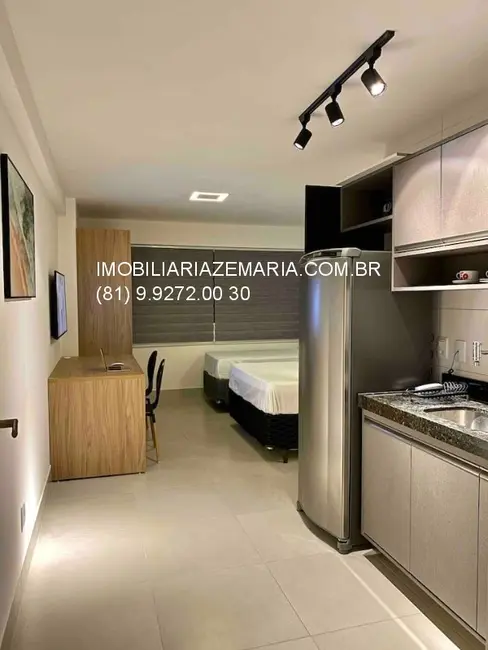Foto 1 de Apartamento com 1 quarto à venda, 34m2 em Ilha do Leite, Recife - PE