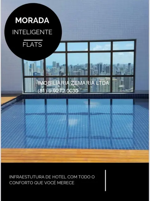 Apartamento com 1 quarto à venda, 18m2 em Boa Viagem, Recife - PE - imagem 5 Foto 5 de Apartamento com 1 quarto à venda, 18m2 em Boa Viagem, Recife - PE