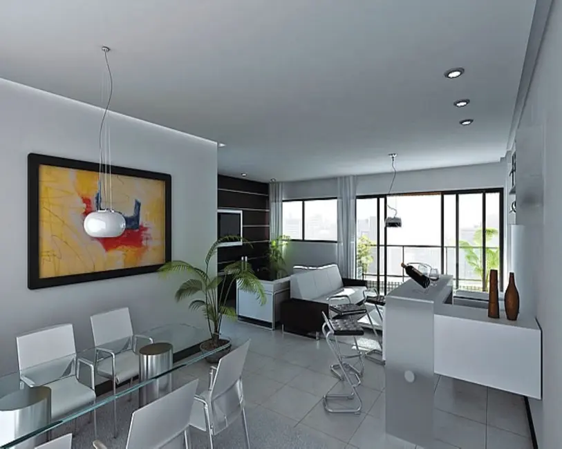 Foto 2 de Apartamento com 4 quartos à venda, 132m2 em Graças, Recife - PE